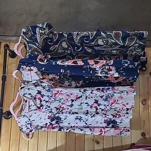 Lot Of 3 Floral Dresses